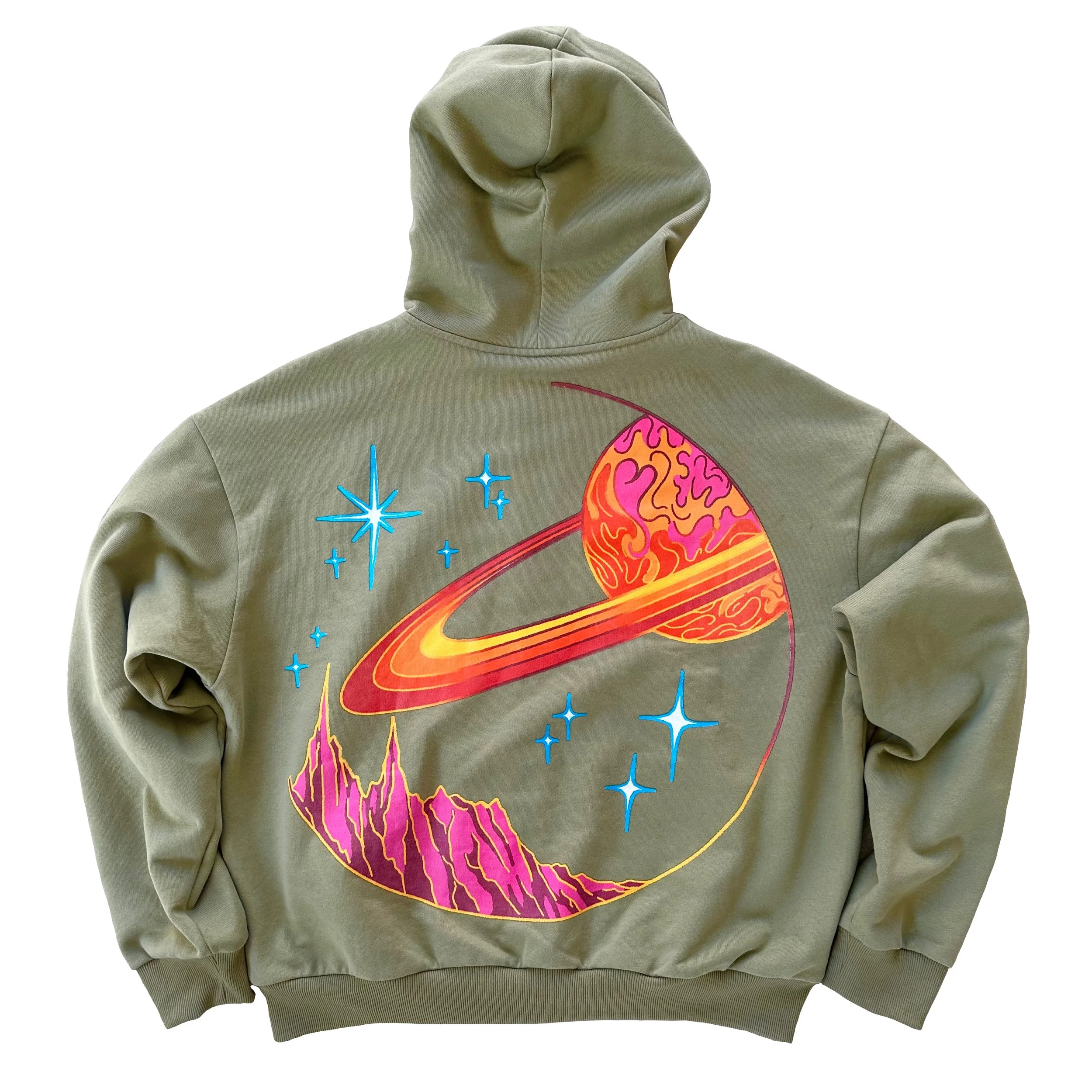 Soulo System Zip Up Hoodie — Soulosaint